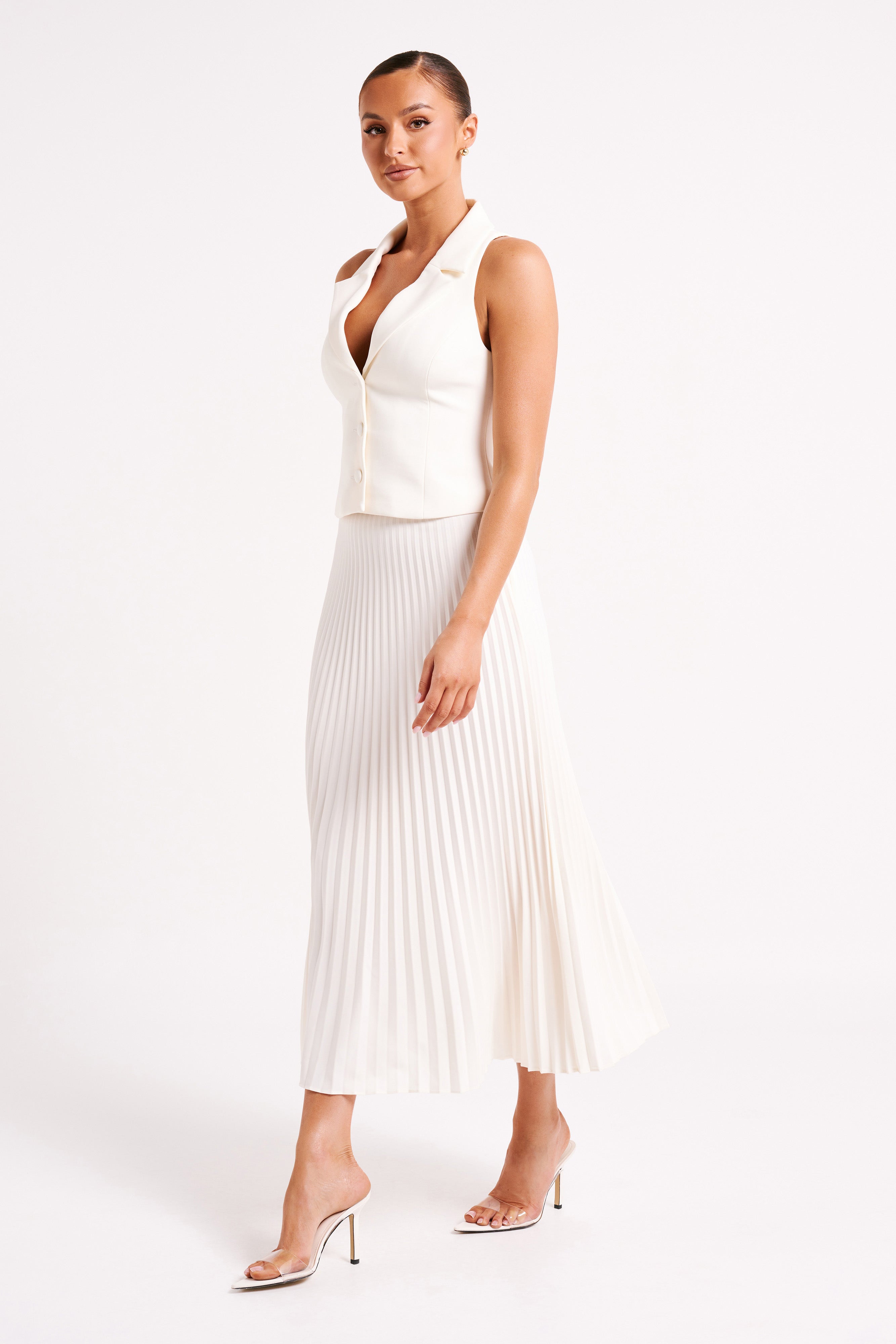 Demi Skirt & Vest Set