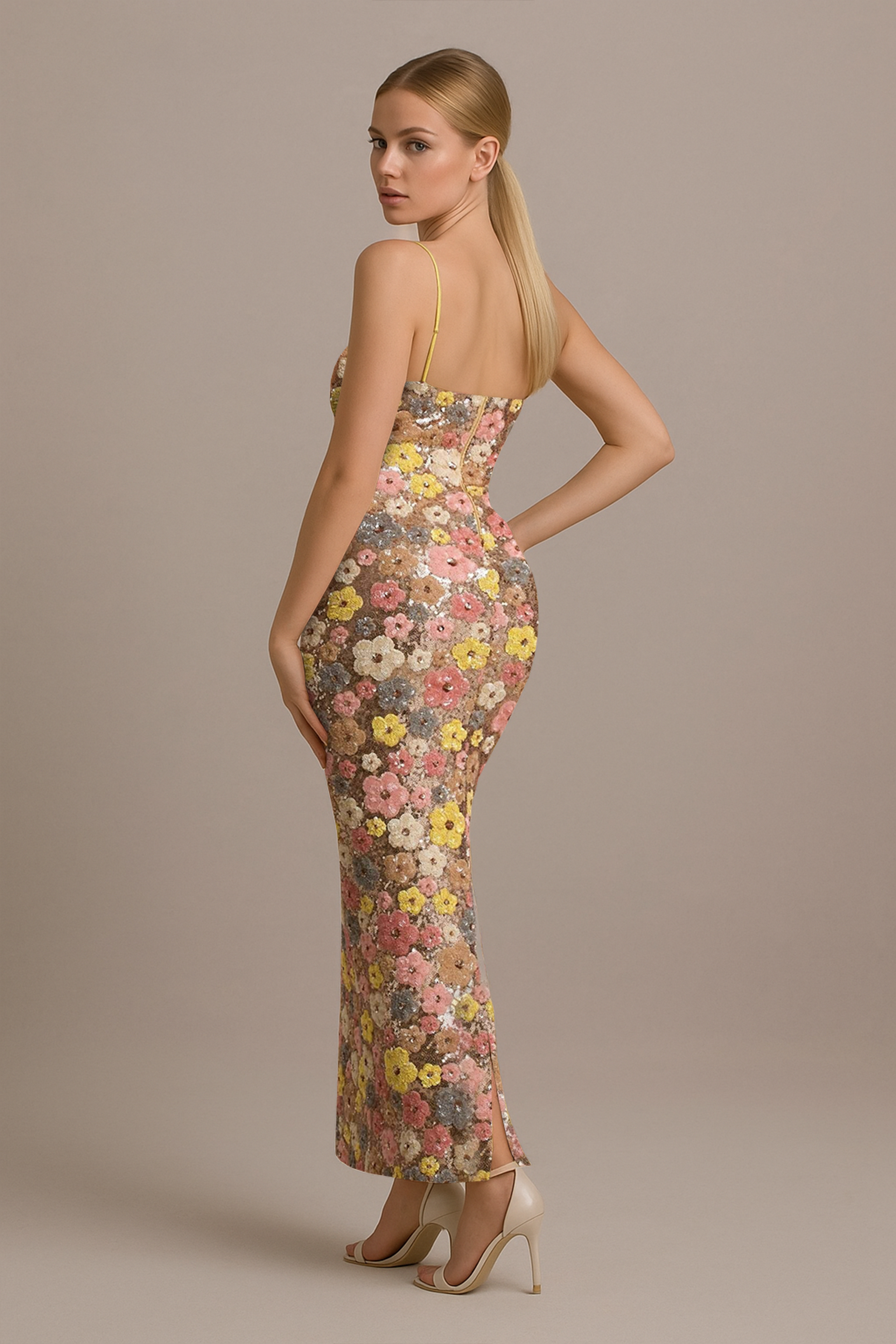 Evie Floral Print Dress