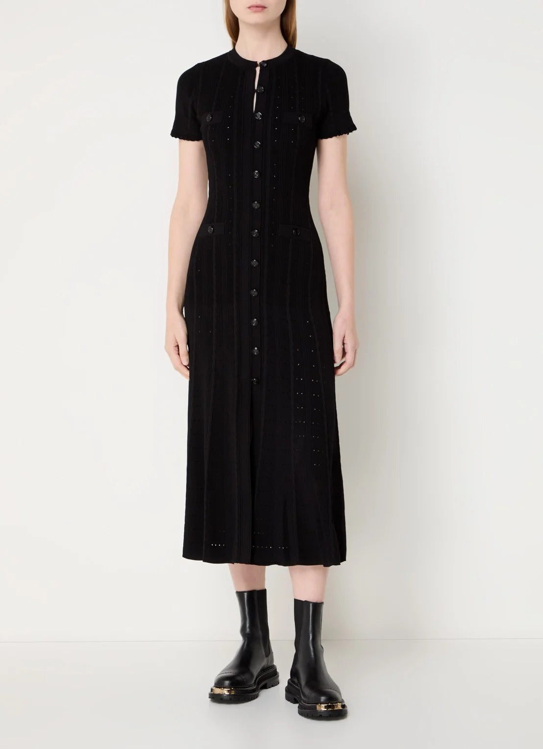 Sara | Knitted Midi Dress