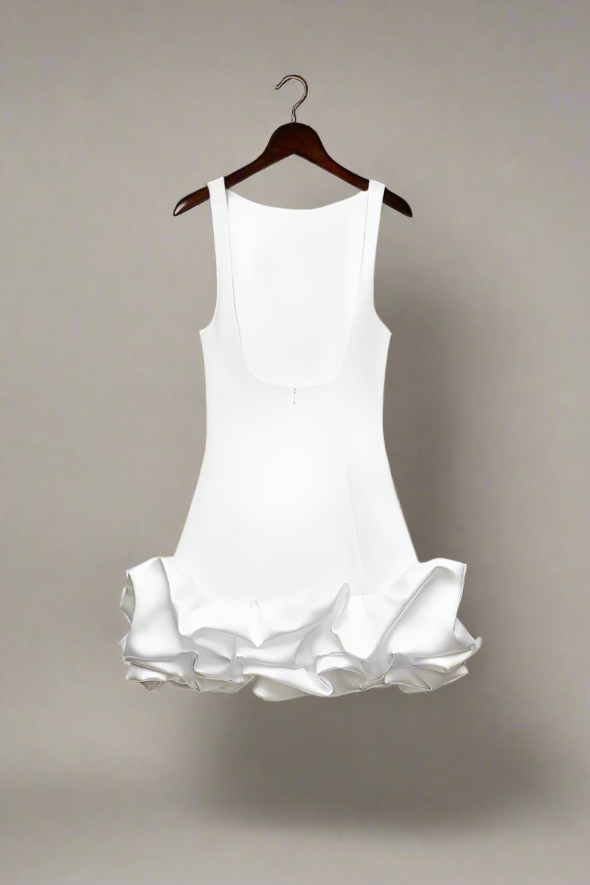 Selina | Ruffle Dress