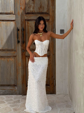 Celeste Lace Maxi Skirt