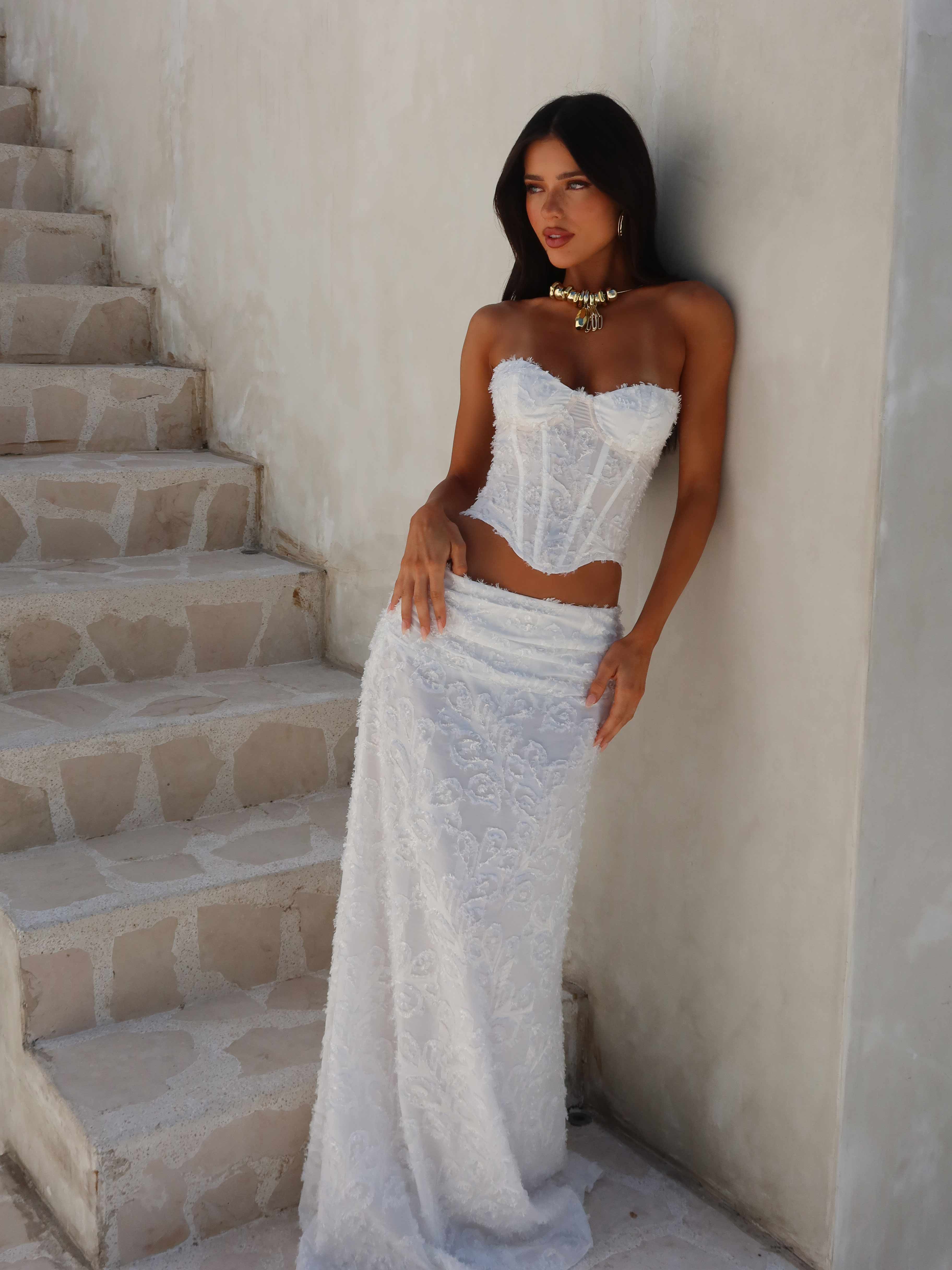 Celeste Lace Maxi Skirt